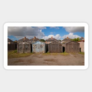 Garages Panoramic Sticker